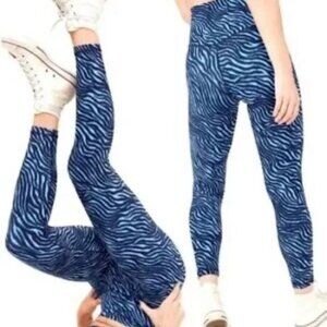 🛍️ Aerie Women's Athletic Leggings Blue/White Size XL